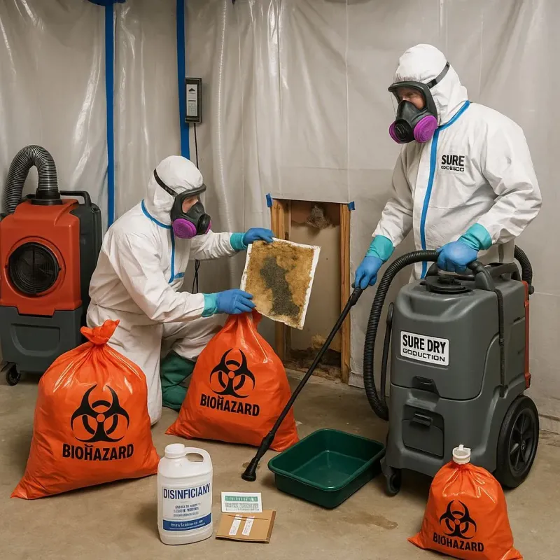 Contaminated Water Handling Protocols process in West Simsbury, CT