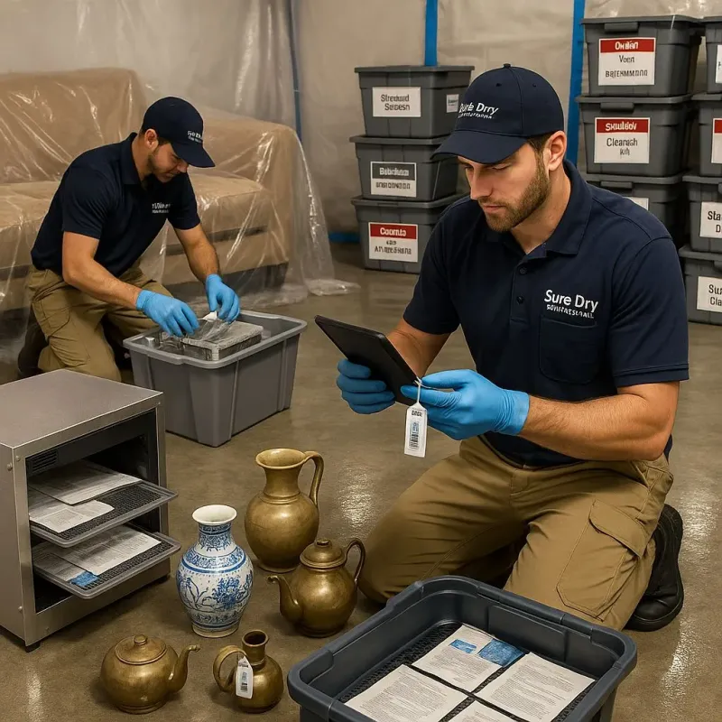 Content Protection and Restoration process in West Simsbury, CT